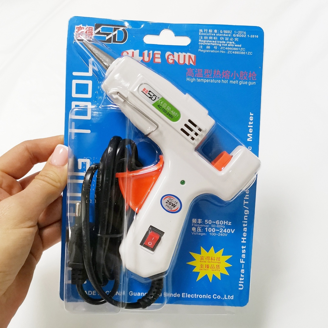 Пистолет клеевой GLUE GUN 7 мм