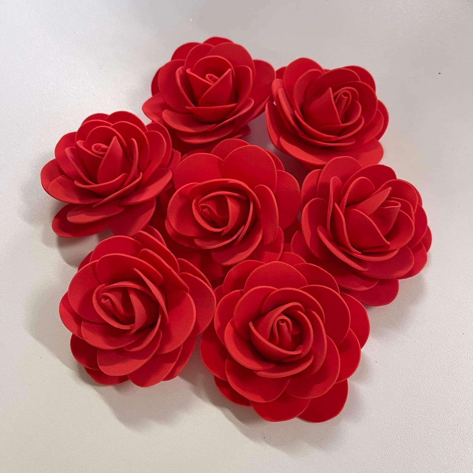 Розы из гофрированной бумаги своими руками — второй метод
